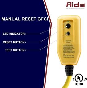 img 2 attached to 💧 Waterproof Extension Christmas Grounded Circuit