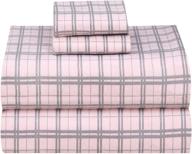 cozy ruvanti cotton flannel 🛏️ sheets: perfect kids' bedding for ultimate comfort! logo