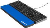 🖍️ enhance typing comfort with the fat wrist pad 17 - royal blue: a versatile wrist rest for standard & mechanical keyboards logo