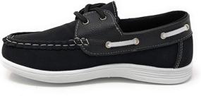 img 1 attached to coXist Lace-Up Boat Deck Shoe for Boys (Big Kid/Little Kid/Toddler)