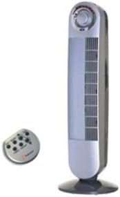 img 1 attached to 🔄 Enhanced Cooling Power: BigFoot Networks Fujitronic Tower Column Fan with Remote Control & Oscillation