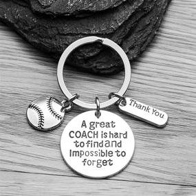 img 2 attached to 🥎 Softball Coach Keychain: Ideal Baseball Gift for Perfect Coaching