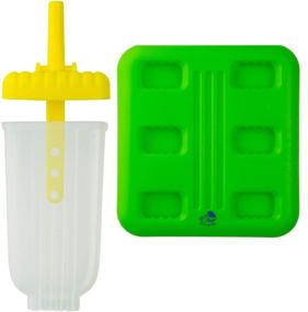 img 2 attached to 🍦 Set of 6 Popsicle Molds - BPA Free Ice Pop Mold for Kids and Adults - Assorted Colors