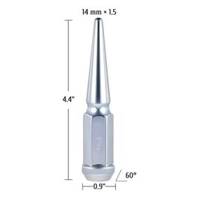 img 3 attached to M14X1 5 Compatible Silverado Suburban Avalanche