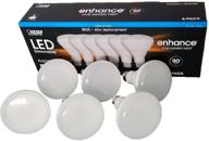 💡 6 pack of dimmable br30 replacement bulbs - 5000k logo