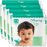 🌍 offspring disposable diapers: earth-friendly & ultra soft with double leak guard protection logo