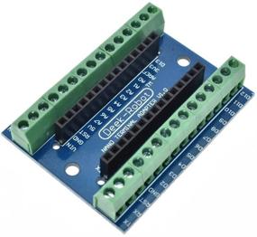 img 1 attached to 🔌 Nano Screw Terminal Adapter Shield Expansion Board Nano V3.0 AVR ATMEGA328P-AU для Arduino - набор из 5 шт.