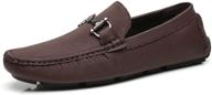 👞 faranzi driving moccasins: classic and comfortable men's shoes in loafers & slip-ons - get stylish and versatile footwear! logo