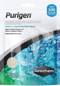 img 3 attached to Seachem Purigen Organic Ultimate Filtration Resin 100ml (3 Pack) - Top Choice for Pet Faves - Aquarium Fish Tank Filter Media for Freshwater & Saltwater - Bonus Water Test Strips Included