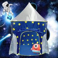 magictent boys - kids spaceship toys & astronaut house - foldable design logo