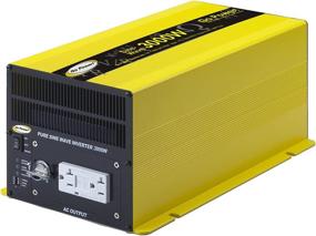 img 2 attached to 💡 Go Power! GP-SW3000-12: High Performance 3000-Watt Pure Sine Wave Inverter for Optimal Power Output