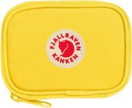 🔶 fjallraven kanken wallet everyday yellow: a stylish and functional essential logo