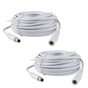 img 4 attached to Extension 2 Pack 33Feet Security Devices Security & Surveillance