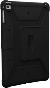 img 2 attached to 📱 UAG Folio iPad Mini 4 Retina Feather Light Rugged [Midnight] - Military Drop Tested Case for iPad Mini 4