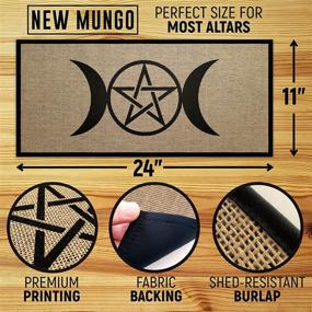 img 3 attached to Mungo Altar Cloth Witchcraft: 🔮 Unveiling the Power of Sacred Rituals