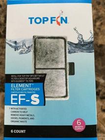 img 2 attached to 🐠 Top Fin EF-S Carbon Cartridges: 6-Month Supply for Тор Fіn Тор Fіn Fіsh Тank Еlеmеnt Fіltег Сaгtгіdgеs