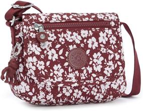 img 3 attached to 👛 Stylish Crossbody Bags & Wallets: Kipling AC8280 Sabian RED ROUGE Collection for Women