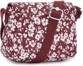 img 1 attached to 👛 Stylish Crossbody Bags & Wallets: Kipling AC8280 Sabian RED ROUGE Collection for Women