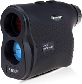 img 4 attached to 🎯 Black Laser Rangefinder Golf Hunting Telescope 600m(656yards) – Accurate Laser Distance Meter with Speed Scan & Fog Measurement