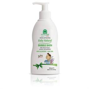img 4 attached to 🛁 Natura House Baby Natural Bubble Bath: Gentle Honey Protein Cleanser - Made in Italy, Hypoallergenic, Dermatologist Tested (10.14 oz)