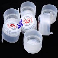 🍶 gallon water bottle caps, non-spill replacement caps, best for 55mm 2, 3, and 5 gallon water jug - pack of 5 логотип