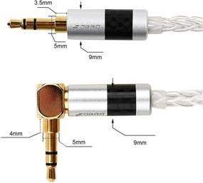 img 2 attached to 🔌 Кабель Kmrlim-FDBRO 3.5 мм мужской-мужской аудио джек, стерео-аудио кабель для автомобилей, мобильных телефонов, компьютеров, наушников, аудио устройств и т.д. (3.5 мм (мужской) - 3.5 мм (мужской) серебристый)