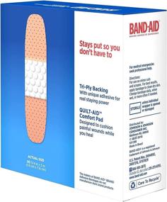 img 1 attached to 🩹 Пластыри BAND-AID Plastic Bandages (5635): Превосходный уход за ранами для минимального образования рубцов