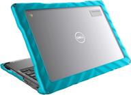 📱 gumdrop cases dell 3100 chromebook clamshell droptech case – ultimate drop protection in teal logo