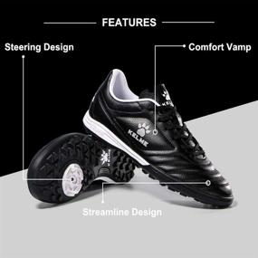 img 2 attached to KELME Men Indoor Turf Soccer Shoe: Superior Arch Support and Performance Cleats for Futsal Games