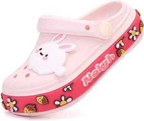 img 4 attached to XIANV Classic Cartoon Graphic Numeric_12_Point_5 Boys' Shoes via Clogs & Mules