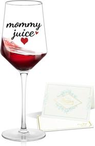 img 4 attached to Mommy Juice Funny Glass Gifts