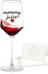 mommy juice funny glass gifts logo