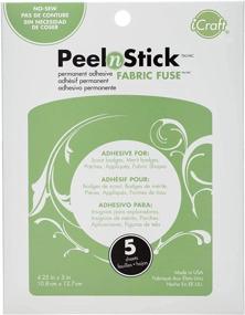 img 3 attached to 🔖 Therm-Web Peel-and-Stick Fabric Sheets for Scrapbooking and Stamping