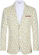 👕 piero lusso boys' stylish digital print sport blazers: casual jackets that combine fashion and function logo