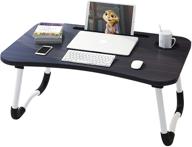 🛌 sugarlee portable foldable laptop bed desk with cup holder | ideal for work, movies & relaxation on bed, couch, sofa logo