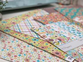 img 1 attached to 🌸 Springtime Pattern Paper Pack - Scrapbook Premium Specialty Paper Single-Sided 12"x12" Collection - 16 Sheets by Miss Kate Cuttables