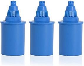 img 3 attached to 💧 Enhance Your Water Quality with WellBlue 3 Pack Alkaline Replacement Filters in Blue