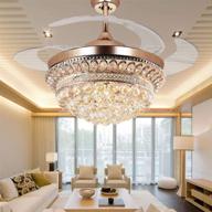 lighting fans retractable invisible chandelier логотип