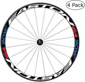 img 3 attached to Enhance Bike Safety with HMANE 4Pcs Reflective Wheel Rim Stickers - Stay Visible & Protected