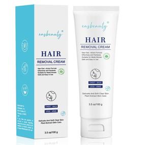 img 4 attached to 🌸 EasBeauty Hair Removal Cream: Skin-friendly, Painless, and Flawless Depilatory Cream for Sensitive Skin - Fast and Effective Hair Remover Body Cream for Underarms, Arms, Legs, and Bikini Area