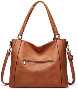 img 3 attached to 👜 Latest Collection of Classic Designer Women's Shoulder Fashion Satchels: Handbags, Wallets & Hobo Bags