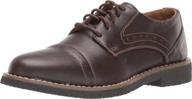 zoran oxford shoes for toddler and youth boys by deer stags logo