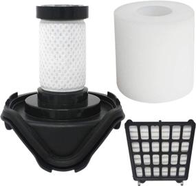 img 4 attached to LLHome 1Pack Filters for Shark Flex DuoClean HV390, HV391, HV392 - HEPA, Foam & Pre-Motor Replacement Filters - Replaces # 461FFJV390 and 464FFJV390