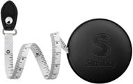 📏 60 inch/1.5 meter retractable body measuring tape - designer sewing tailor fabric tape measure | 1 pack/black logo