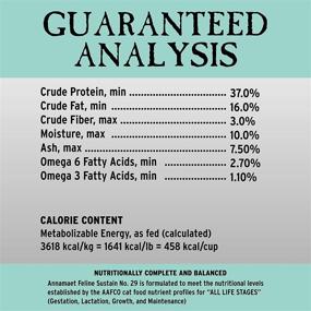 img 1 attached to 🦃 Annamaet Grain-Free Feline Sustain No. 29 Formula Dry Cat Food: Line-Caught Cod & Free-Range Turkey Blend - A Nutritious Choice for Your Cat