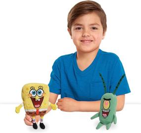 img 3 attached to 🧽 Nickelodeon Spongebob Squarepants 2-Piece Plankton Set: Absorb Fun with Plankton!