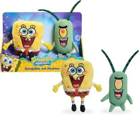 img 4 attached to 🧽 Nickelodeon Spongebob Squarepants 2-Piece Plankton Set: Absorb Fun with Plankton!
