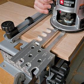 img 1 attached to 🔧 PORTER-CABLE 12-Inch Dovetail Jig (4210) Silver - Achieve Perfect Dovetail Joints with Ease!