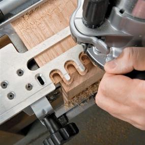 img 3 attached to 🔧 PORTER-CABLE 12-Inch Dovetail Jig (4210) Silver - Achieve Perfect Dovetail Joints with Ease!