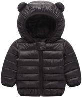 🧥 vjj aidear winter outerwear bear red boys' clothing jackets & coats logo